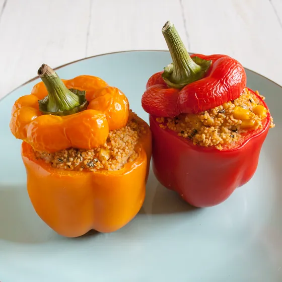Gefüllte Paprika