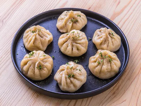 Khinkali – georgische Teigtaschen